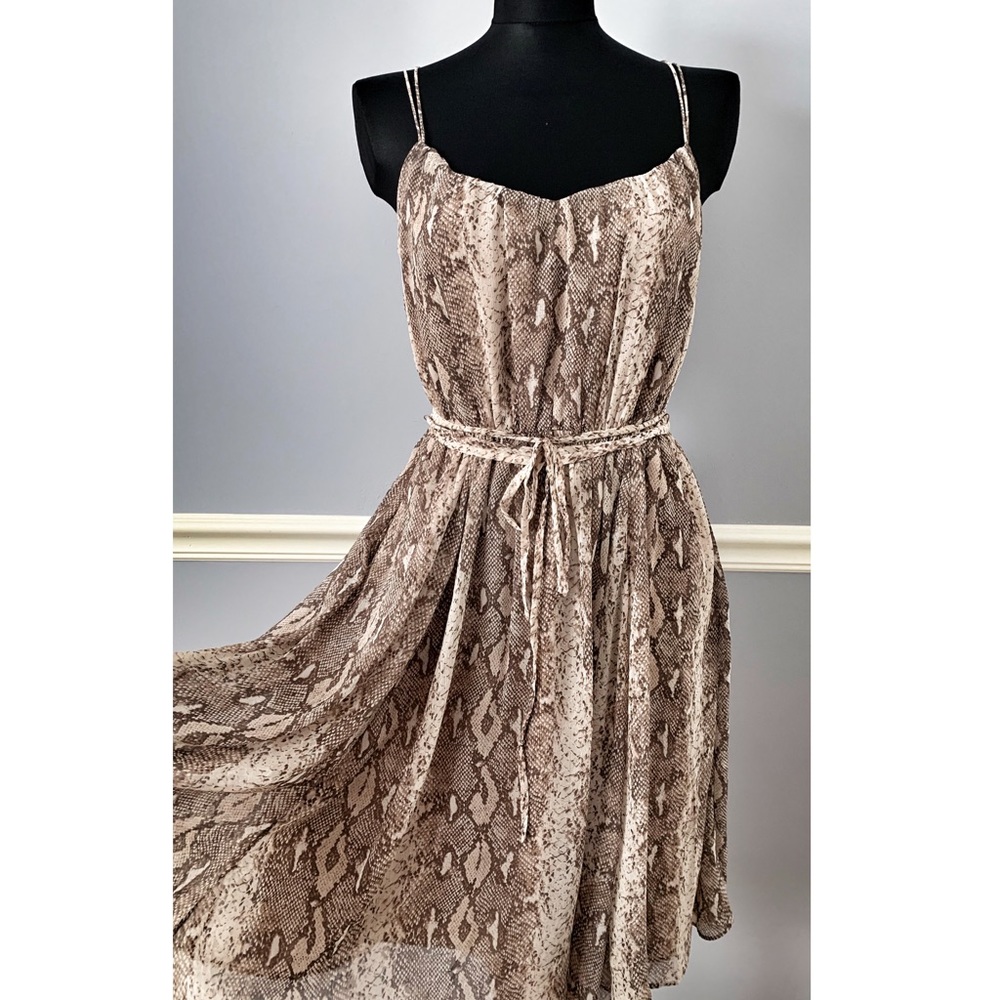 Banana Republic snake print dress New With Tags - Picture 2 of 5